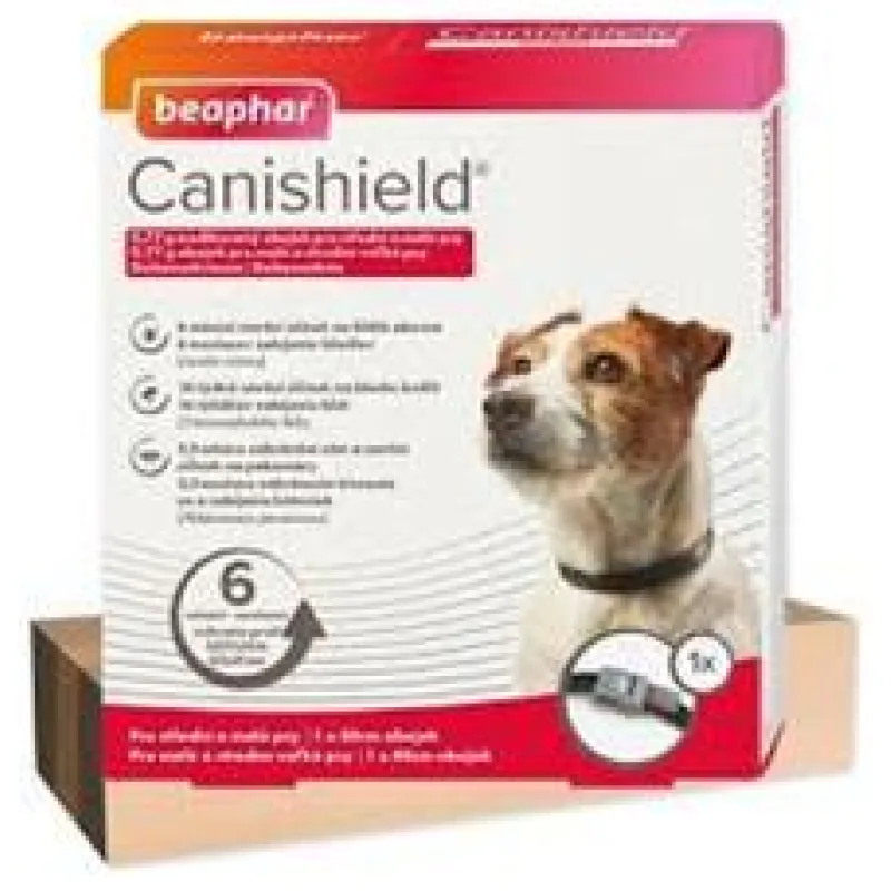 Obojek Beaphar antiparazitní Canishield 65cm