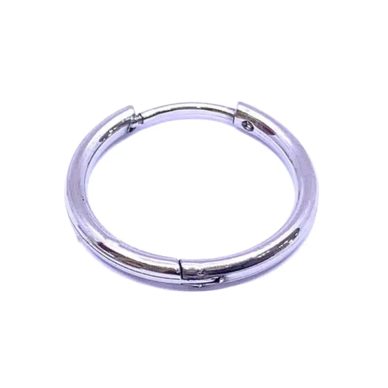 Náušnice krúžok z chirurgikcej ocele kusovka ADANITO JKSTA-463, 14 mm