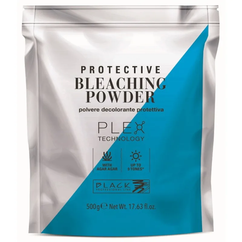 BLACK Professional Protective Bleaching Powder Plex Technology - melír o 9 tónov - sáčok 500g