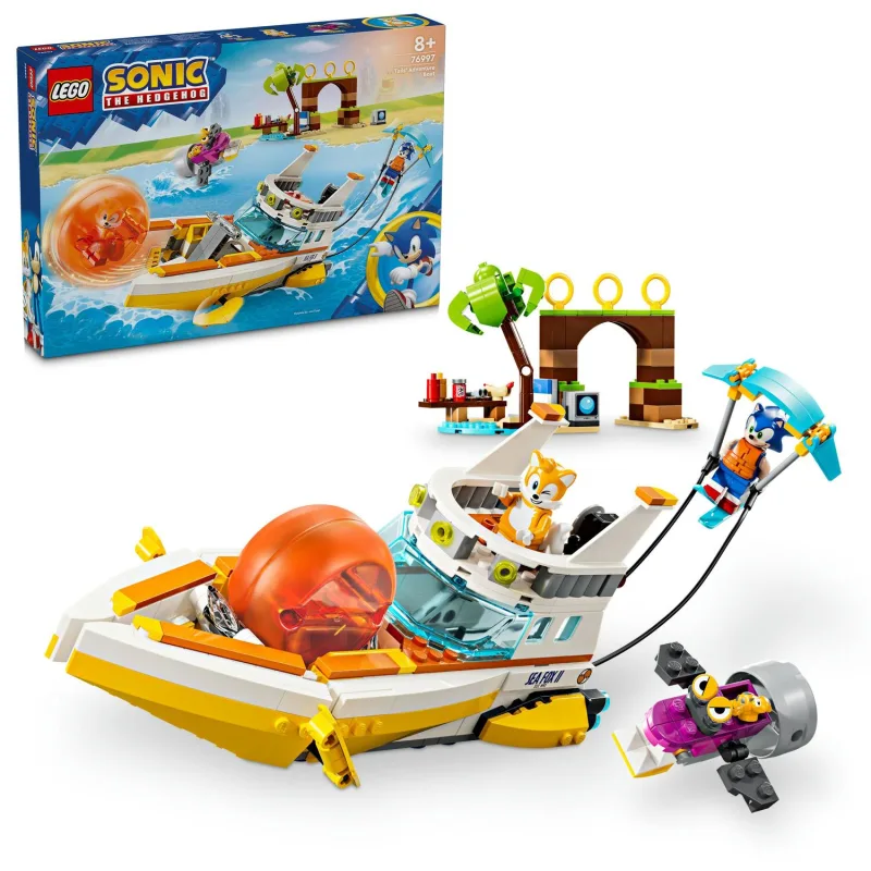 LEGO Sonic The Hedgehog ™ 76997 Tails a jeho dobrodružný čln
