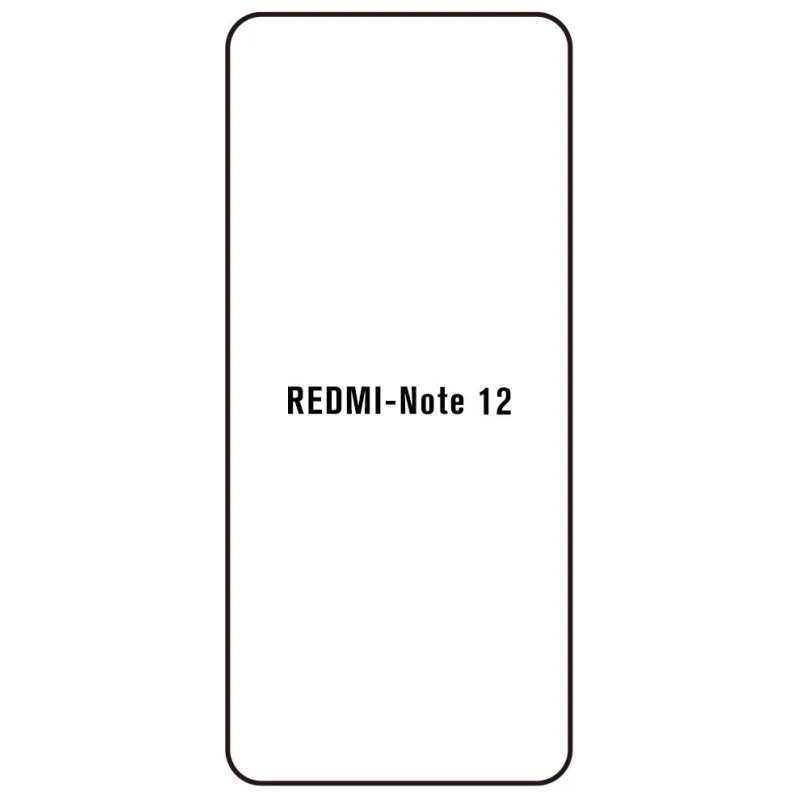 Sunshine Xiaomi Redmi Note 12 5G Predná Hydrogél ochranná fólia Strih: Predná 2, Typ fólie: Proti modrému svetlu