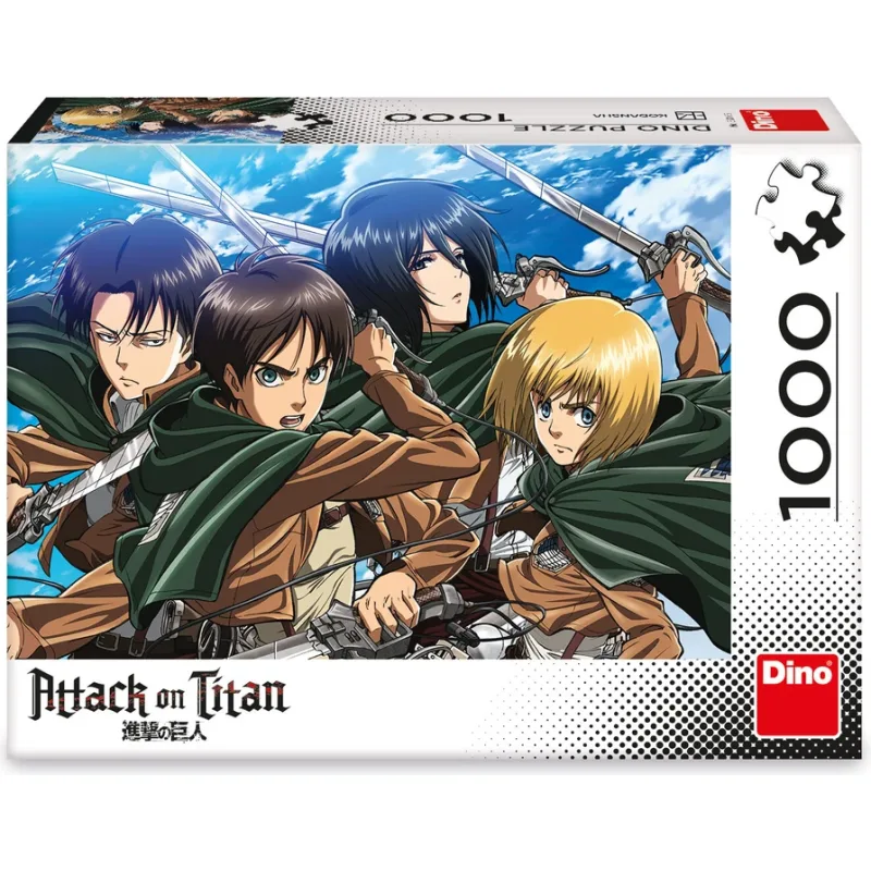 Puzzle Dino 1000 dielikov Anime: Attack on Titan