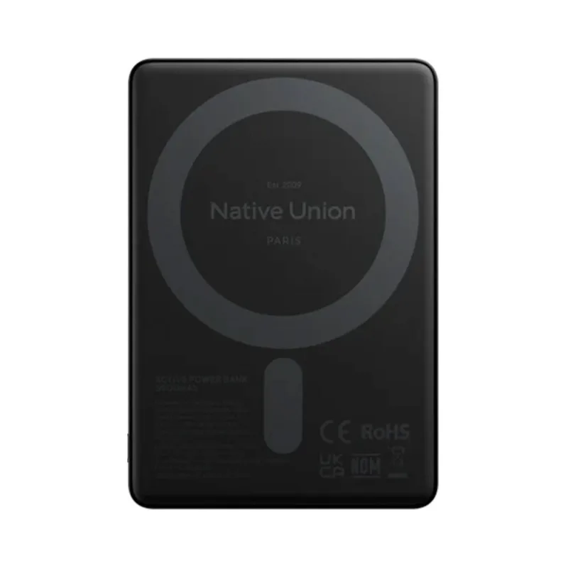 Native Union Active Magnetic Powerbank 5000 mAh – Black