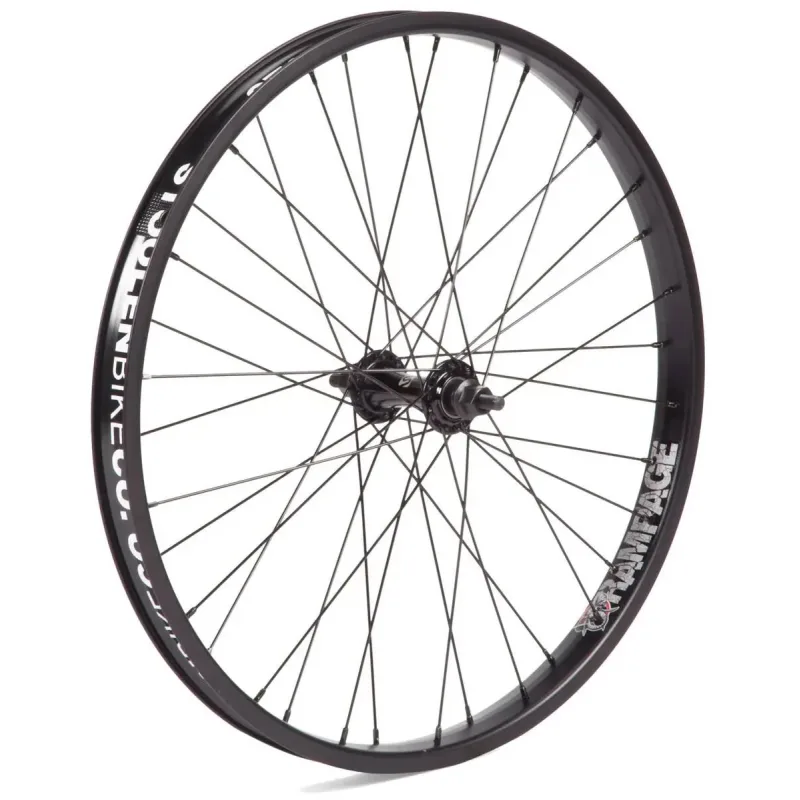 Stolen 22" Rampage BMX Predné Koliesko (Black)