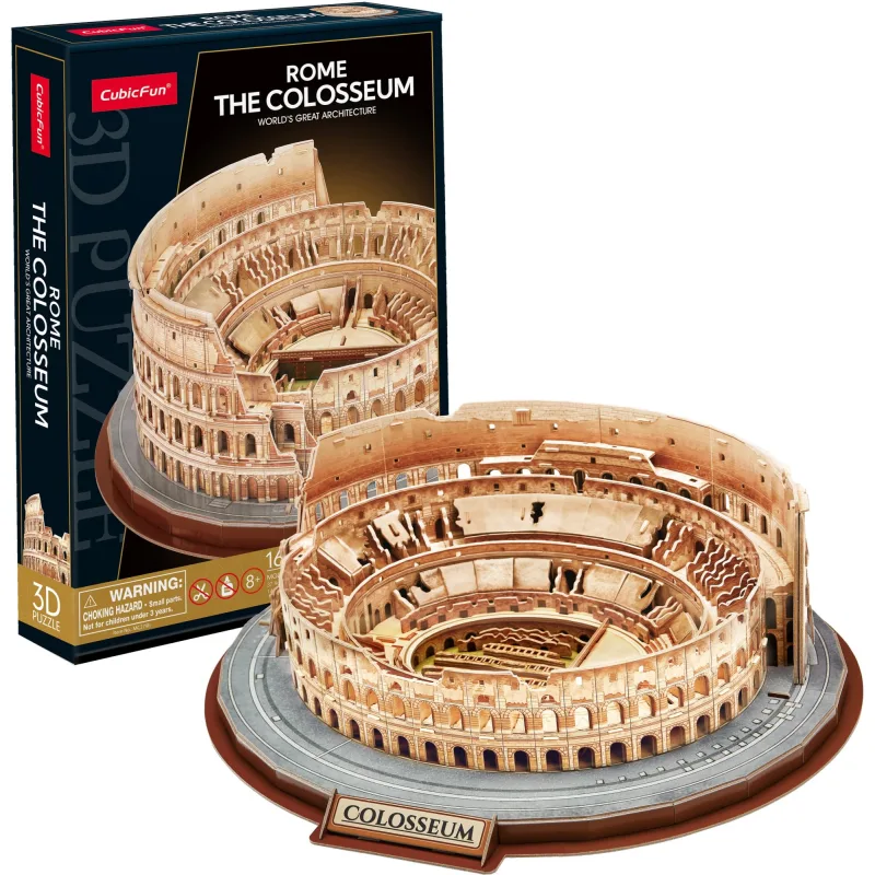 CubicFun 3D puzzle Koloseum, Rím 163 dielikov (World's Great Architecture)