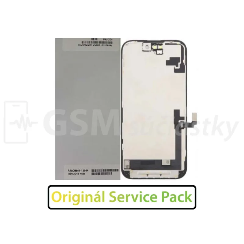 LCD displej + dotykové sklo iPhone 16 - Originál Apple Service pack
