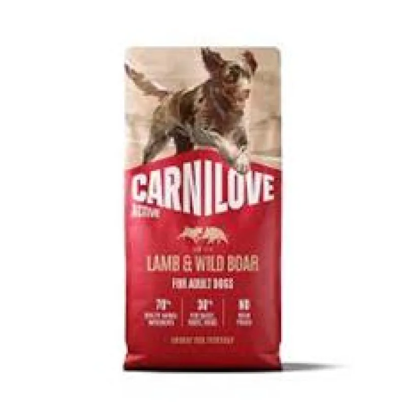 Carnilove Dog Active Dry Lamb&Wild Boar Adult AB 4kg