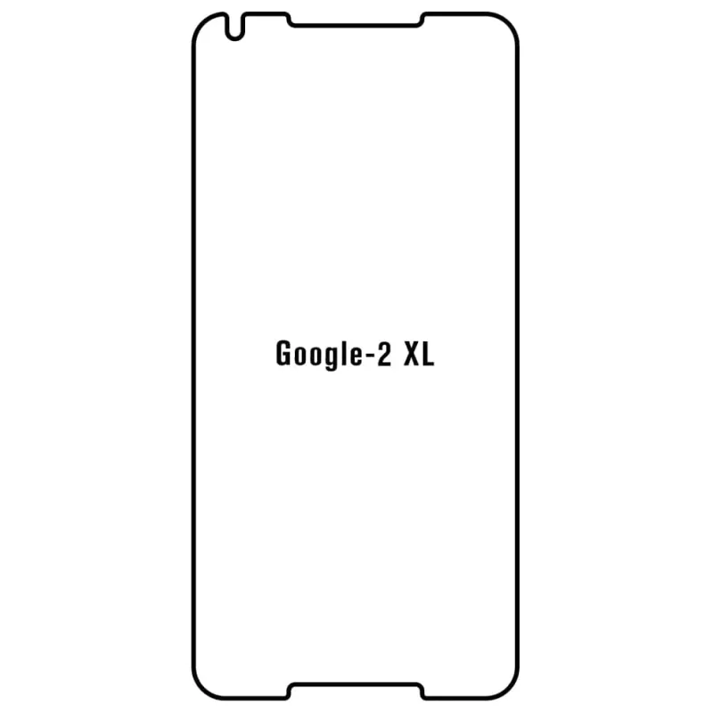 Sunshine Google Pixel 2 XL Predná Hydrogél ochranná fólia Strih: Predná 1, Typ fólie: Anti-Spy (Privacy)