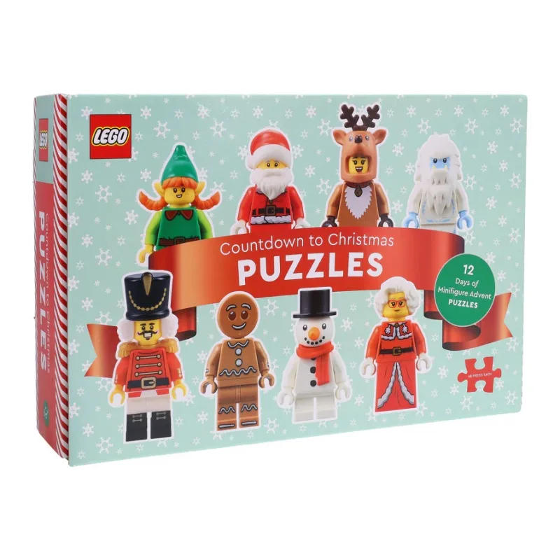 Chronicle Books Chronicle Books Puzzle LEGO® Adventný kalendár 12 v 1