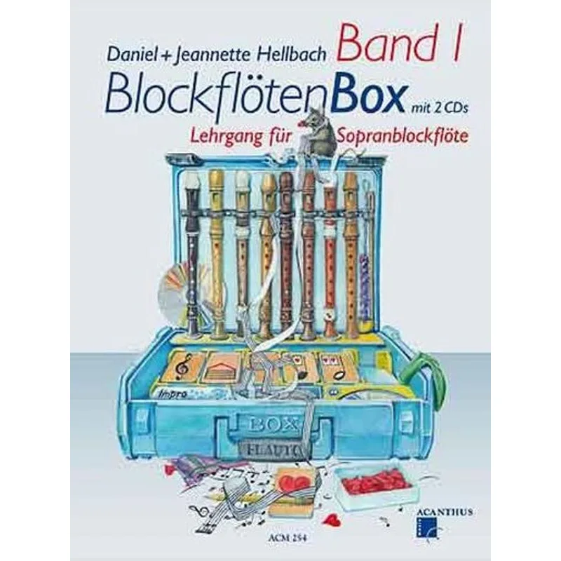 Acanthus BlockflötenBox Band 1 + audio (+ bonusový materiál)
