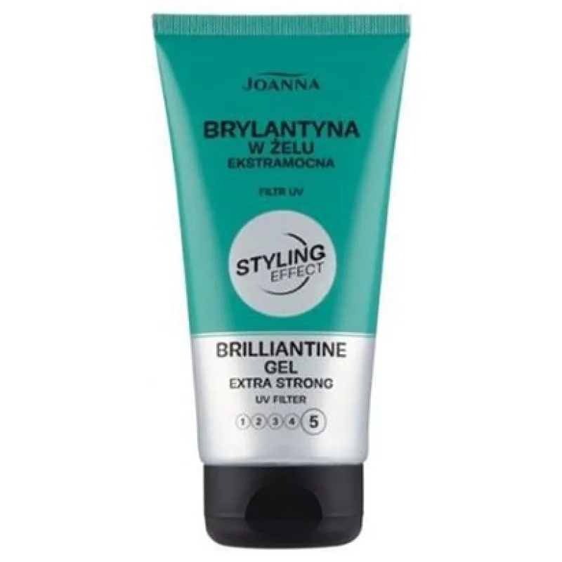 JOANNA Styling Effect Gél Brilliantine 150g - brilantíny gél pre lesk a silné spevnenie