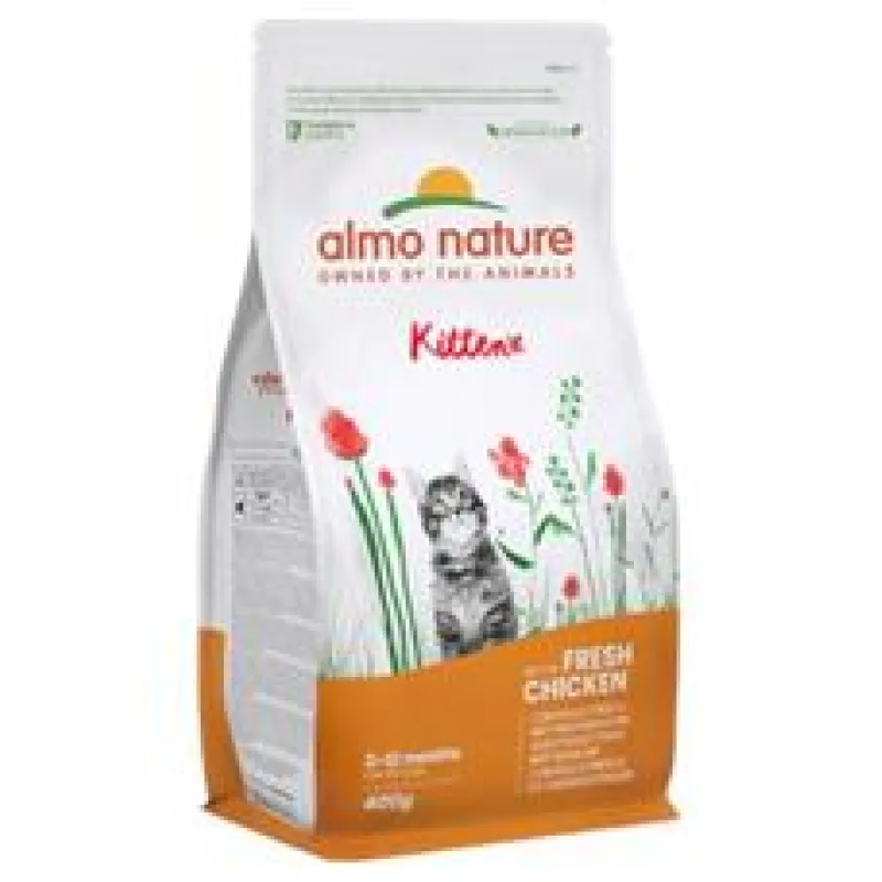 Almo Nature Holistic Kitten kuře a rýže 400g