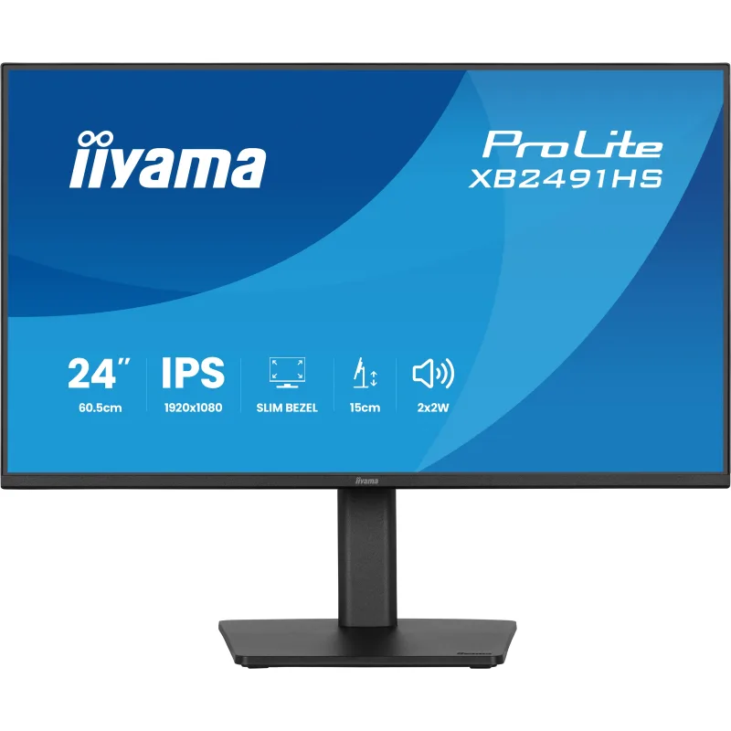 iiyama ProLite/XB2491HS-B1/23,8"/IPS/FHD/120Hz/1ms/Černá/3R XB2491HS-B1