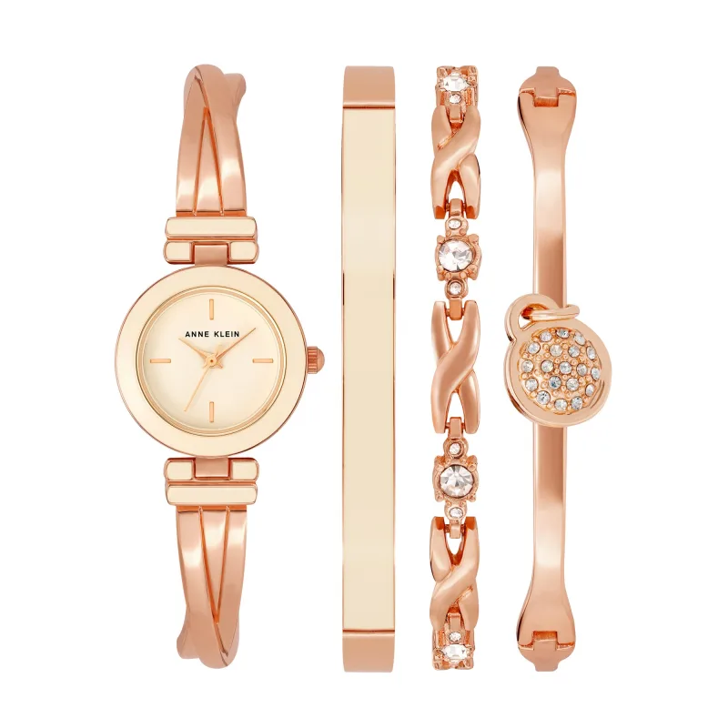 Súprava hodiniek a náramku Anne Klein AK/3284LPST
