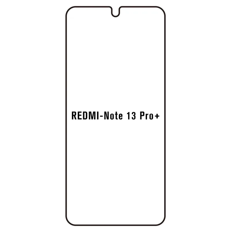 Sunshine Xiaomi Redmi Note 13 Pro+ 5G Predná Hydrogél ochranná fólia Strih: Predná 2, Typ fólie: Číra