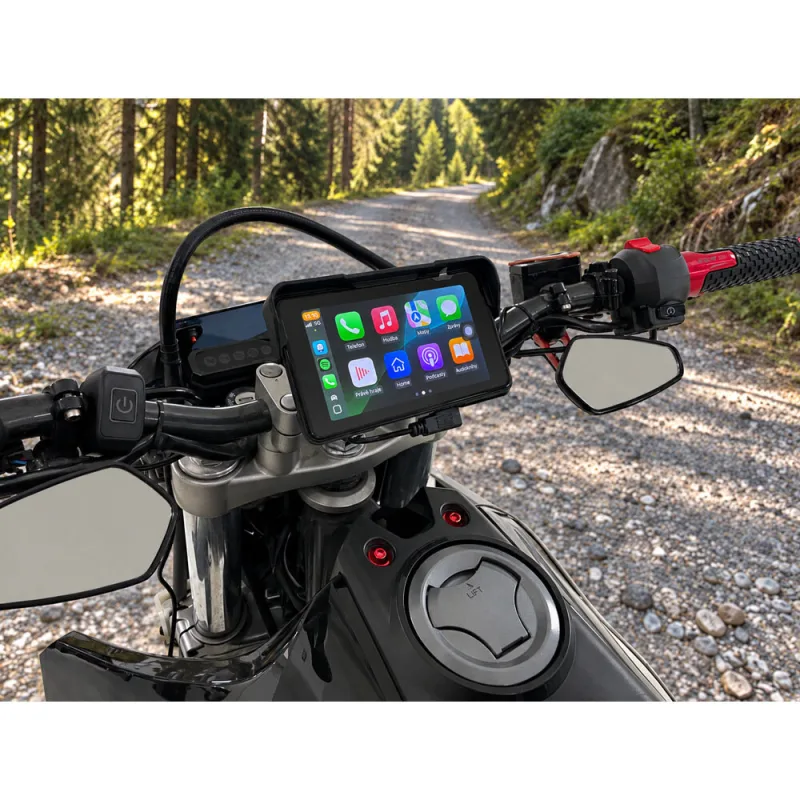 Monitor 5" na motocykl s Apple CarPlay, Android auto, Bluetooth ds-503caM