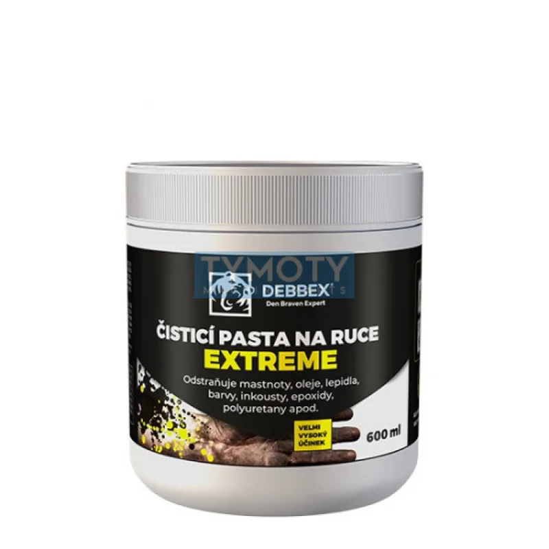 Debbex Čistiaca pasta na ruky EXTREME - 600 ml plastová dóza