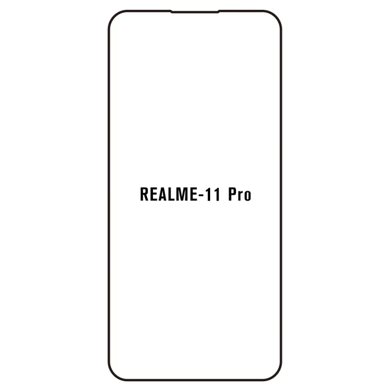 Sunshine Realme 11 Pro Predná Hydrogél ochranná fólia Strih: Predná 1, Typ fólie: Číra