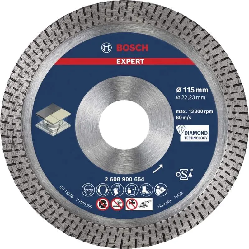 BOSCH Best for Hard Ceramic 115x22mm