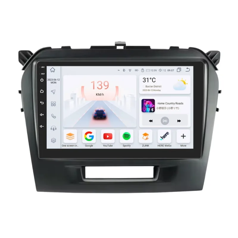 HIZPO KXSZVTR9003 Autorádio 9“ Android pro Suzuki Vitara IV Model: S9006 (6+64GB) CHRKXSZVTR9004_S6