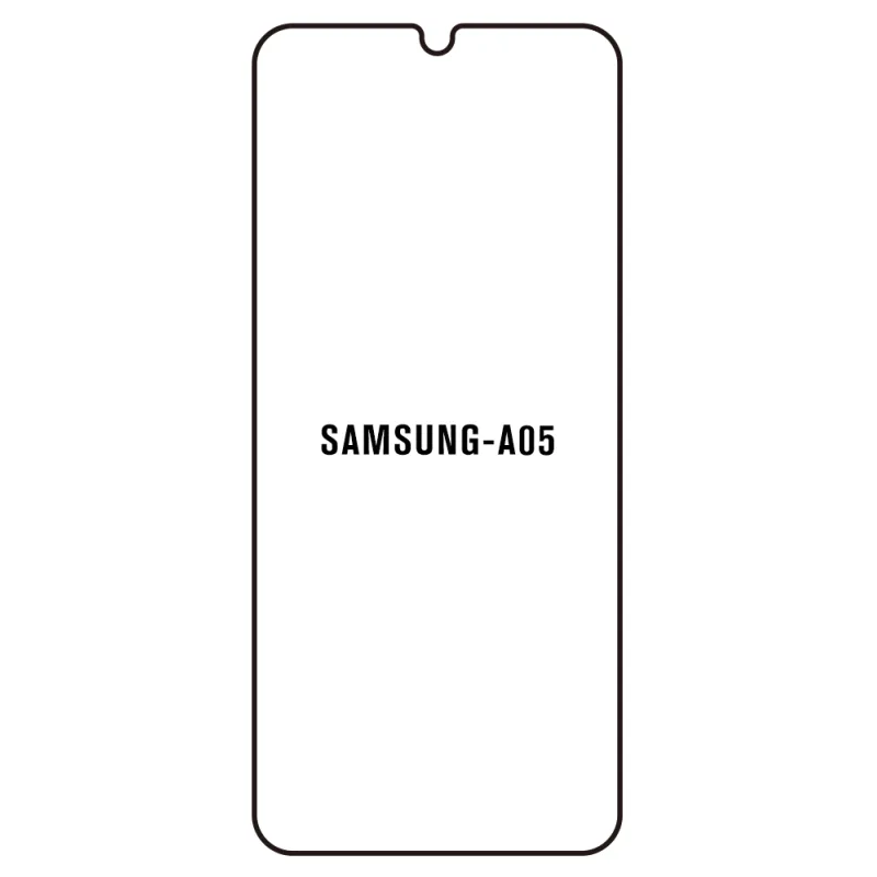 Sunshine Samsung A05 Predná Hydrogél ochranná fólia Strih: Kompatibilná s krytom 2, Typ fólie: Proti modrému svetlu