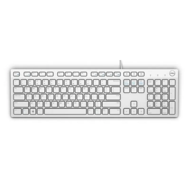 Dell KB216/Drátová USB/US layout/Bílá 580-ADGM
