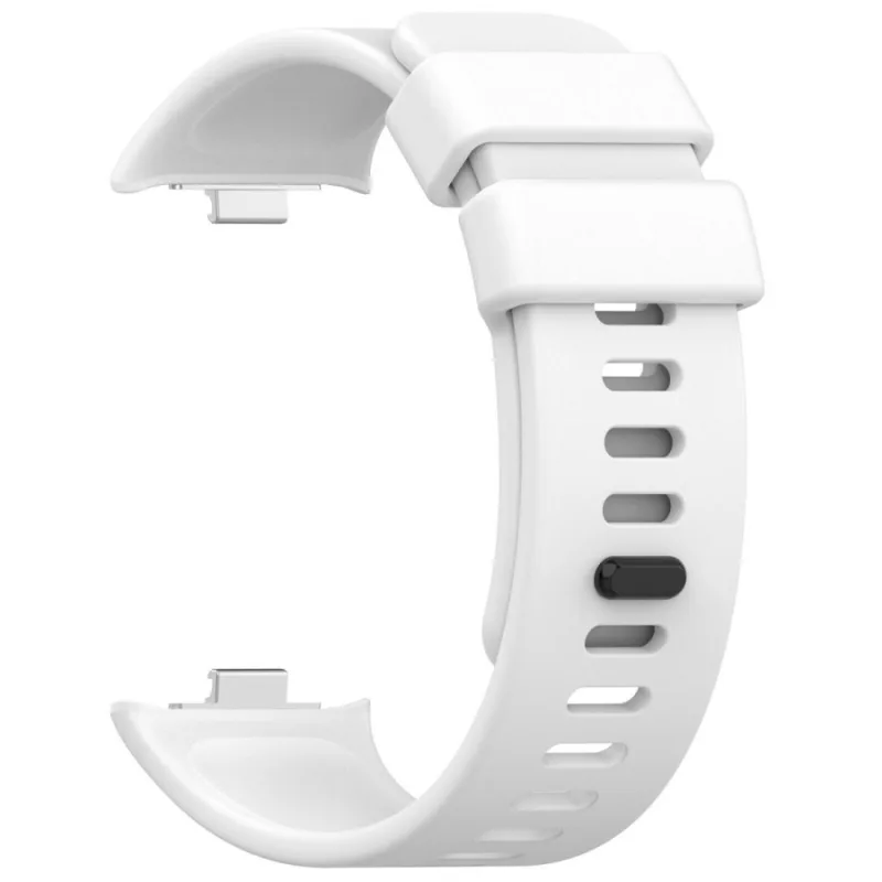 Silikonový řemínek pro Xiaomi Redmi Watch 4, 5, 6 a Smart Band Pro 8, 9, 10 - Bílý ESES 1530005320