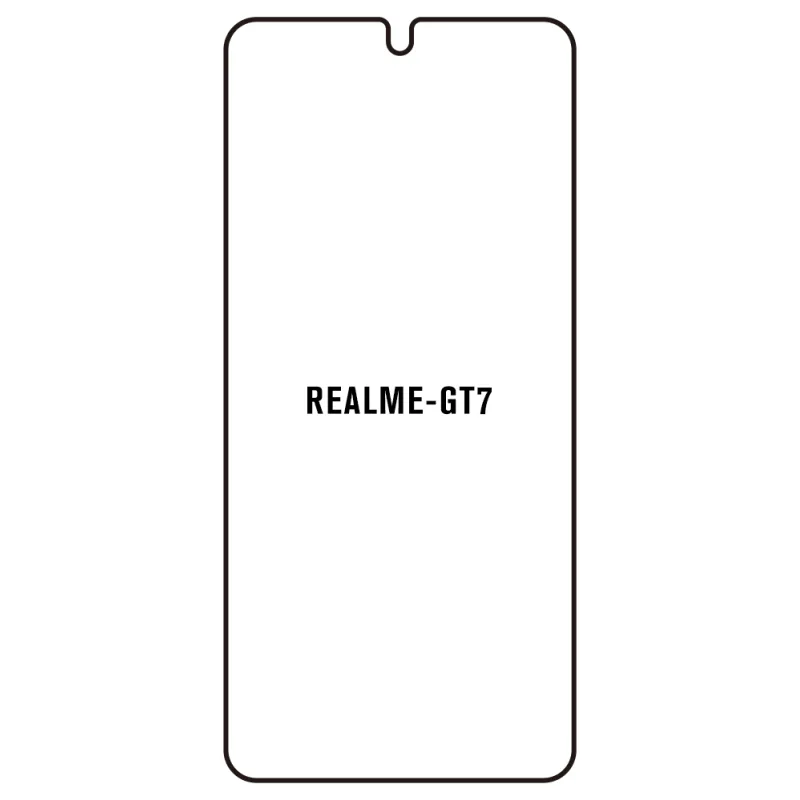 Sunshine Realme GT7 Predná Hydrogél ochranná fólia Strih: Kompatibilná s krytom 2, Typ fólie: Číra