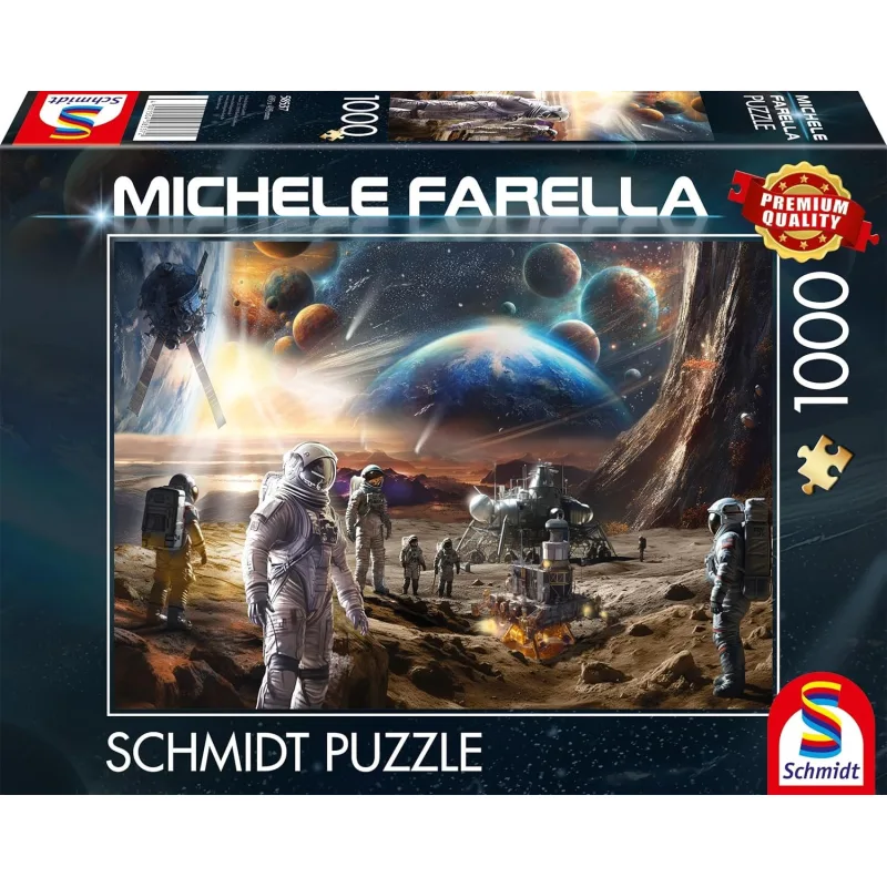 Puzzle Schmidt 1000 dielikov Posledná hranica, prieskum vesmíru