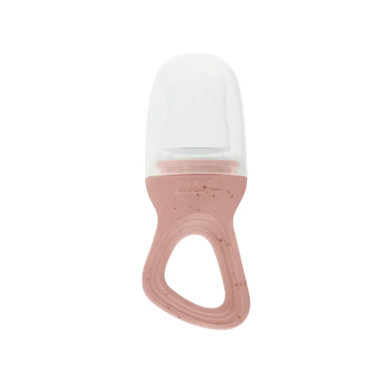 KikkaBoo Kŕmiace hryzátko Platinum Silicone Blush