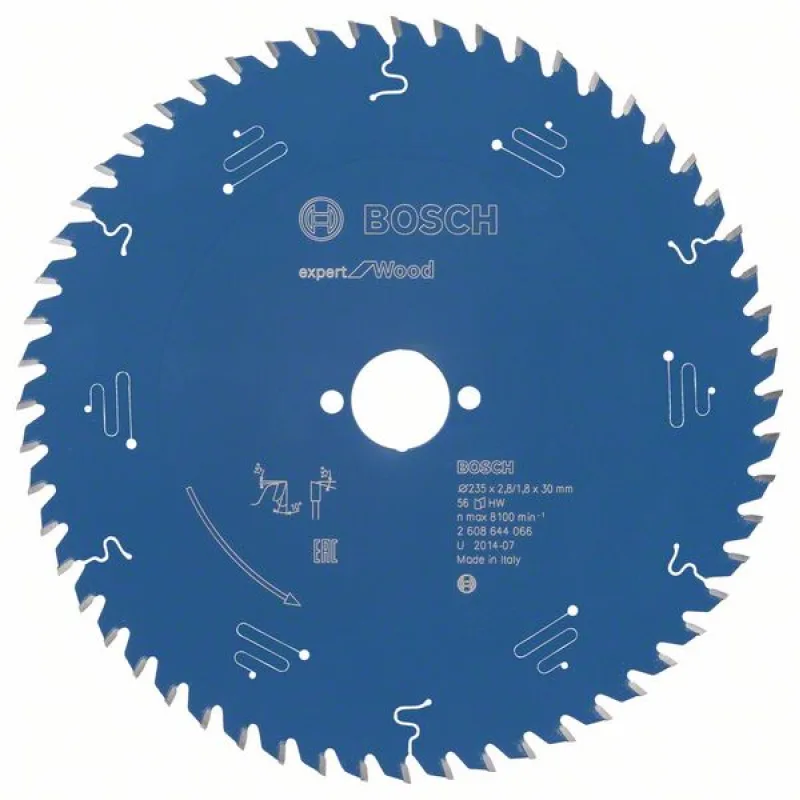BOSCH Expert for Wood 235x2,8x30 56z