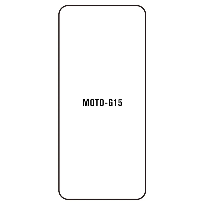 Sunshine Motorola G15 Predná Hydrogél ochranná fólia Strih: Predná 1, Typ fólie: Anti-Spy (Privacy)