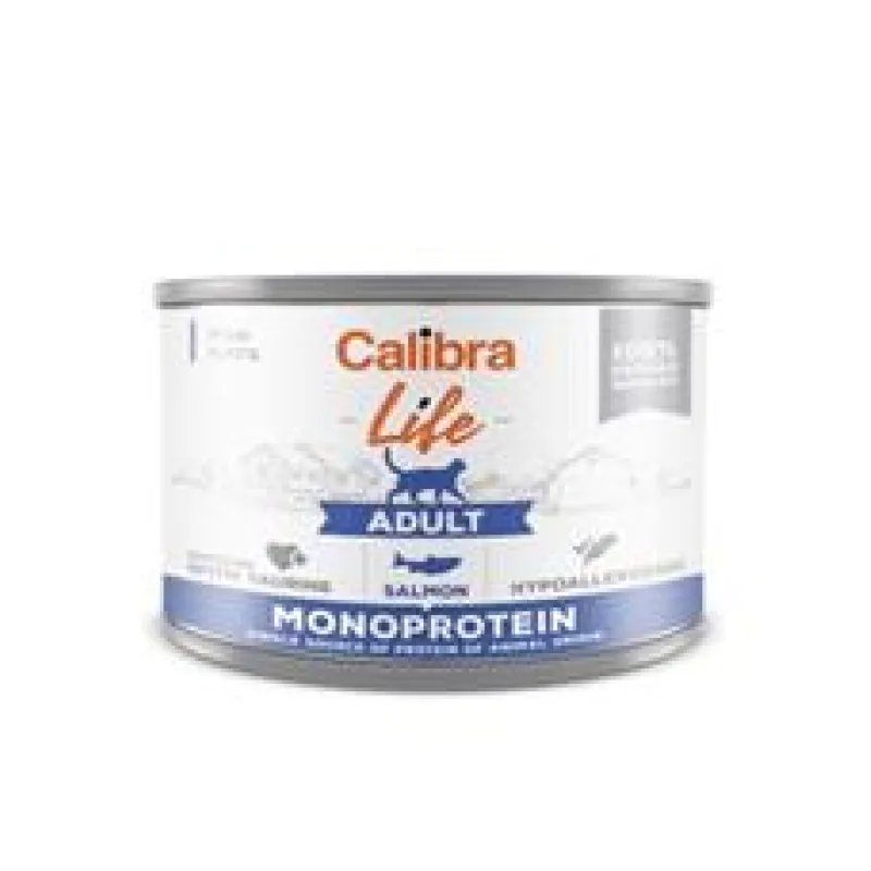 Calibra Cat Life Adult Salmon konzerva 6x200g