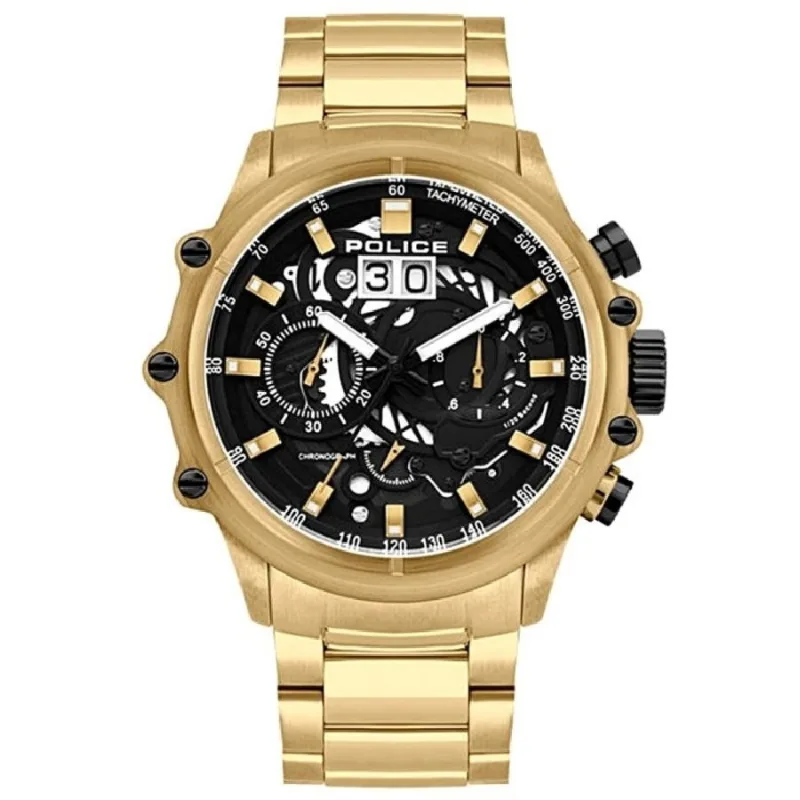 Pánske Hodinky POLICE PL16018JSG02M (48MM)