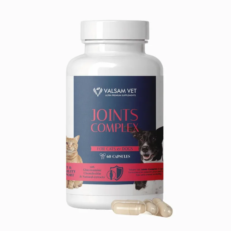 Valsam Vet JOINTS COMPLEX - komplexná kĺbová výživa pre psy a mačky 60 kapsúl -