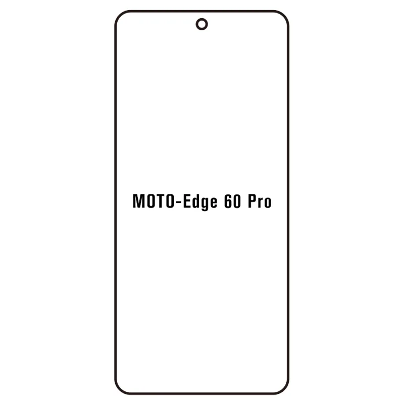 Sunshine Motorola Edge 60 Pro Predná Hydrogél ochranná fólia Strih: Kompatibilná s krytom 2, Typ fólie: Anti-Spy (Privacy)