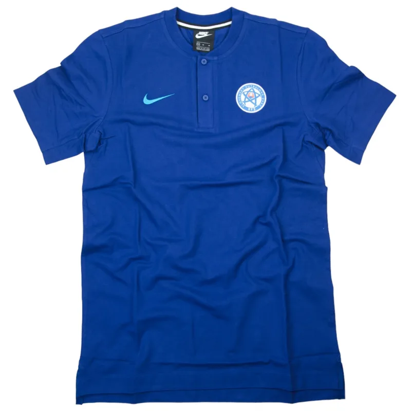 Nike Slovensko polokošeľa modrá pánska - SKLADOM