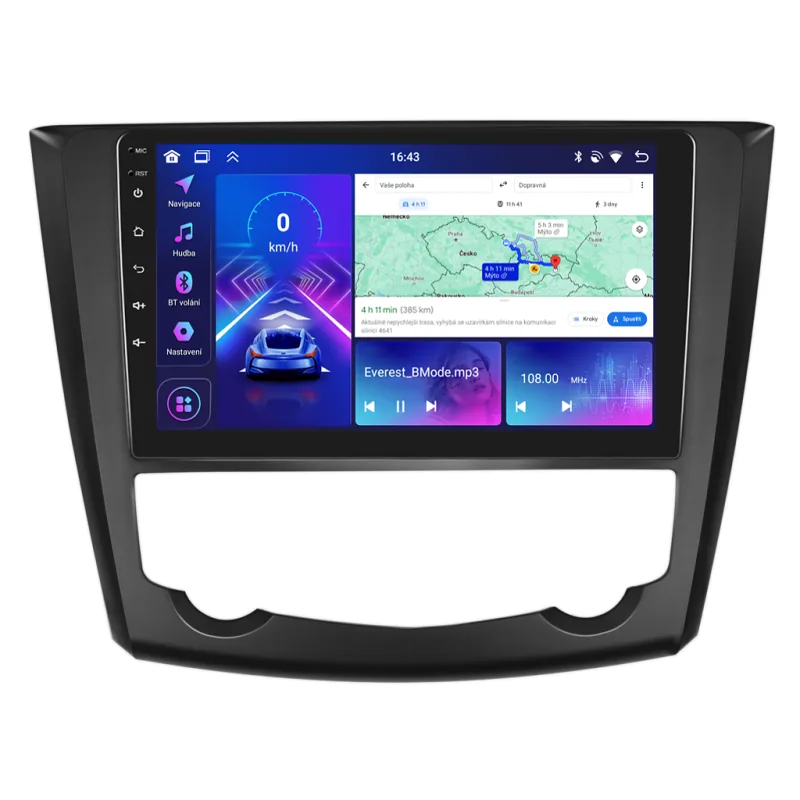 Bmode 2DIN autorádio BEV18 Android, Renault Kadjar B394