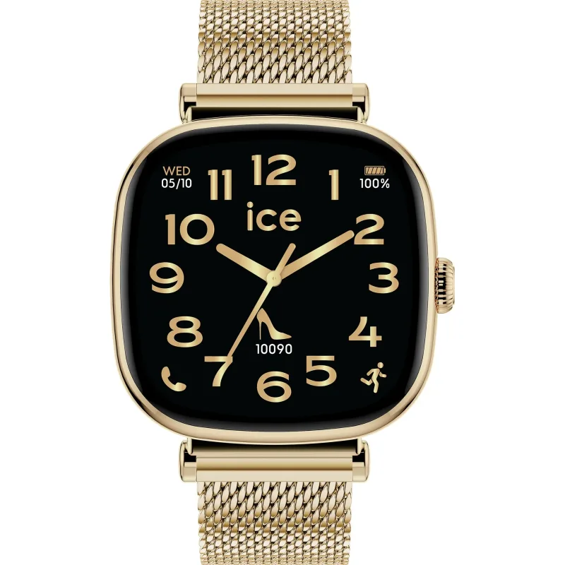 Dámske inteligentné hodinky Ice-Watch ICE smart SQ 2.0 Gold-Milanese025234