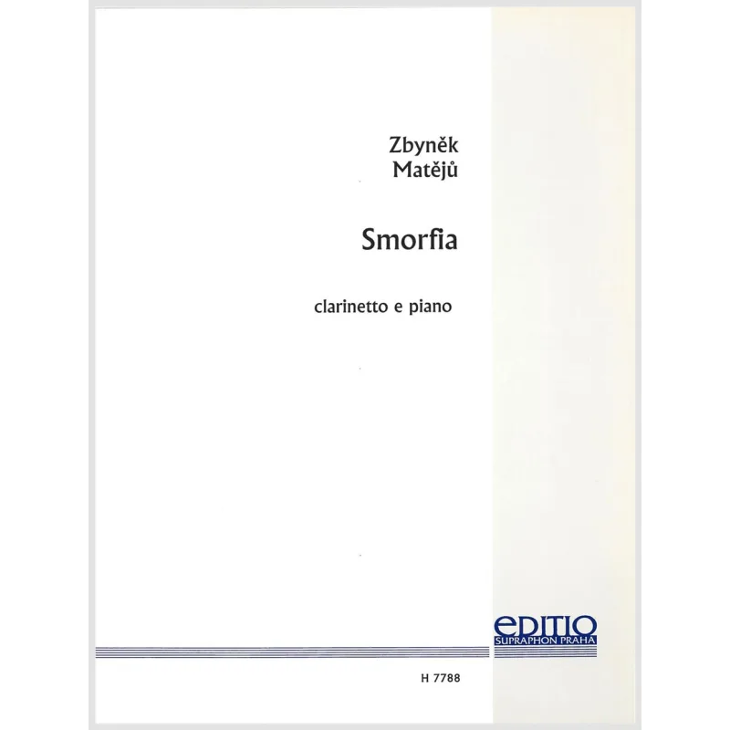 Bärenreiter Smorfia (Škleb) pro klarinet a klavír