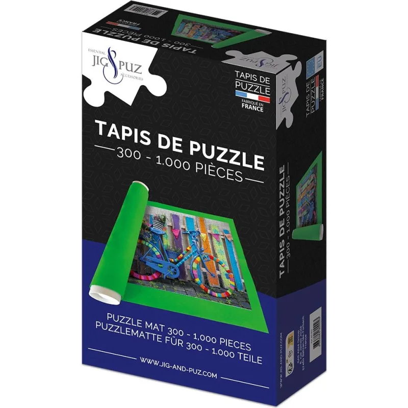 Rolovacia podložka JIG&PUZ na skladanie puzzle do 1000 dielikov (80x61cm)