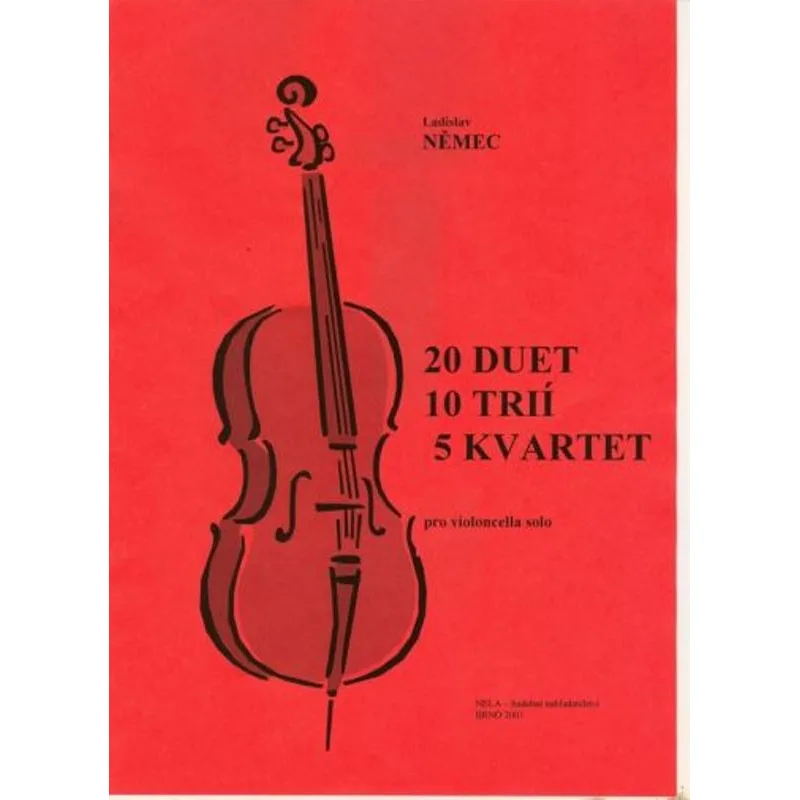 NELA 20 duet, 10 trií, 5 kvartet pro cella