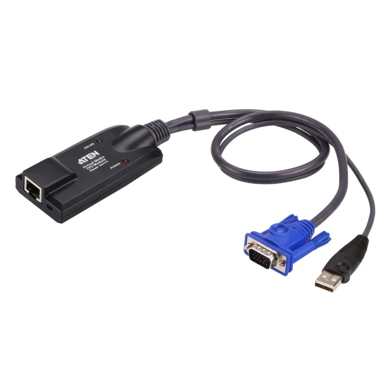 ATEN USB VGA Virtual Media KVM Adapter KA7175