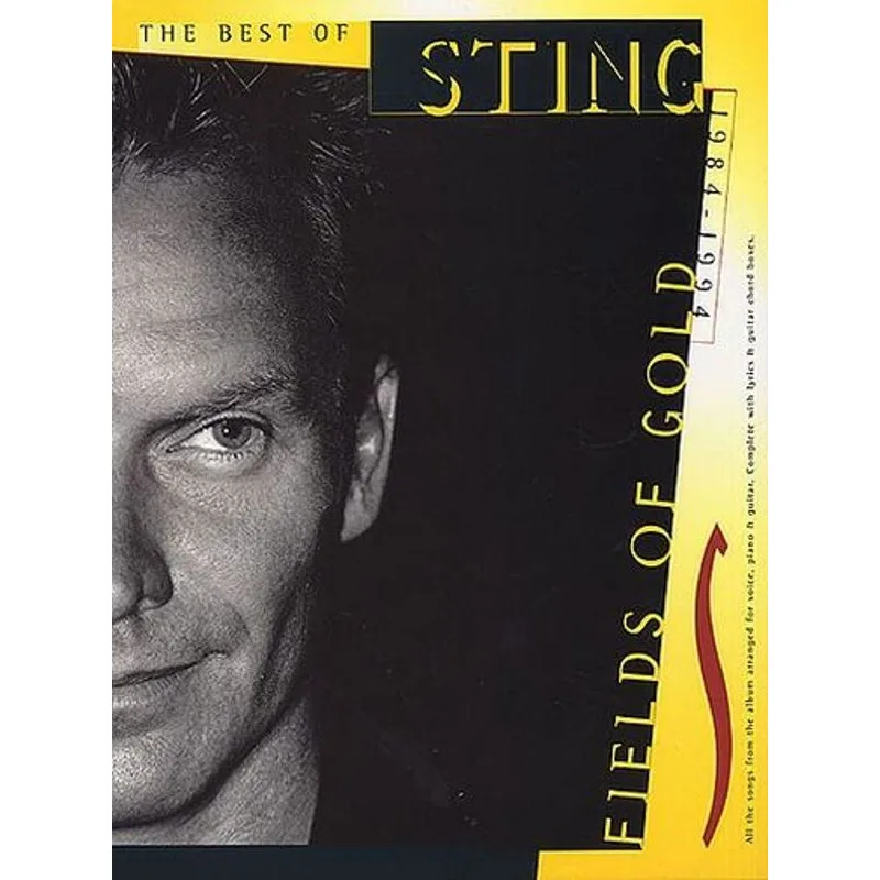 Amsco Publications Fields Of Gold: The Best Of Sting 1984-1994