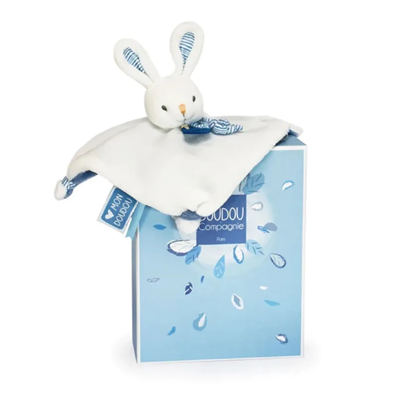 Doudou et Compagnie Paris Doudou Plyšová mini hračka muchláčik 20 cm zajačik