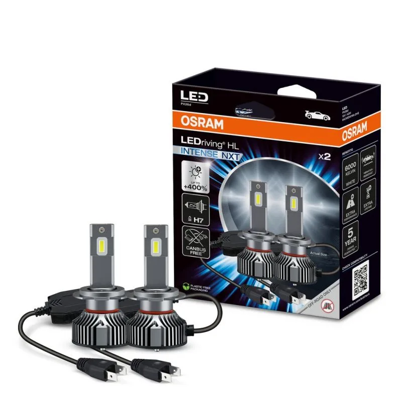 Osram H7 HL LED INTENSE NEXT H7/H18 12V 6000K BOX