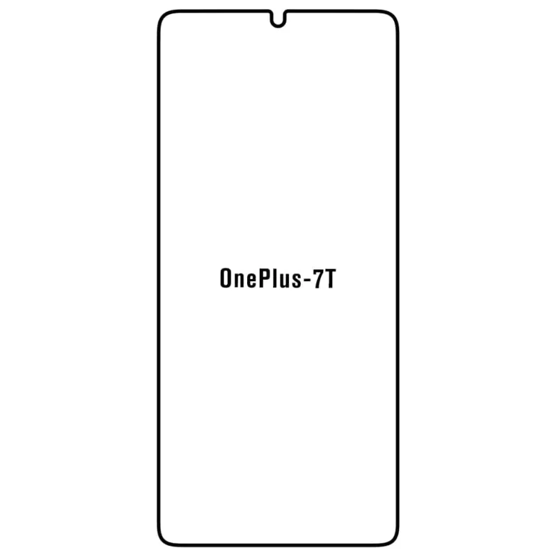 Sunshine OnePlus 7T Predná Hydrogél ochranná fólia Strih: Predná 1, Typ fólie: Číra