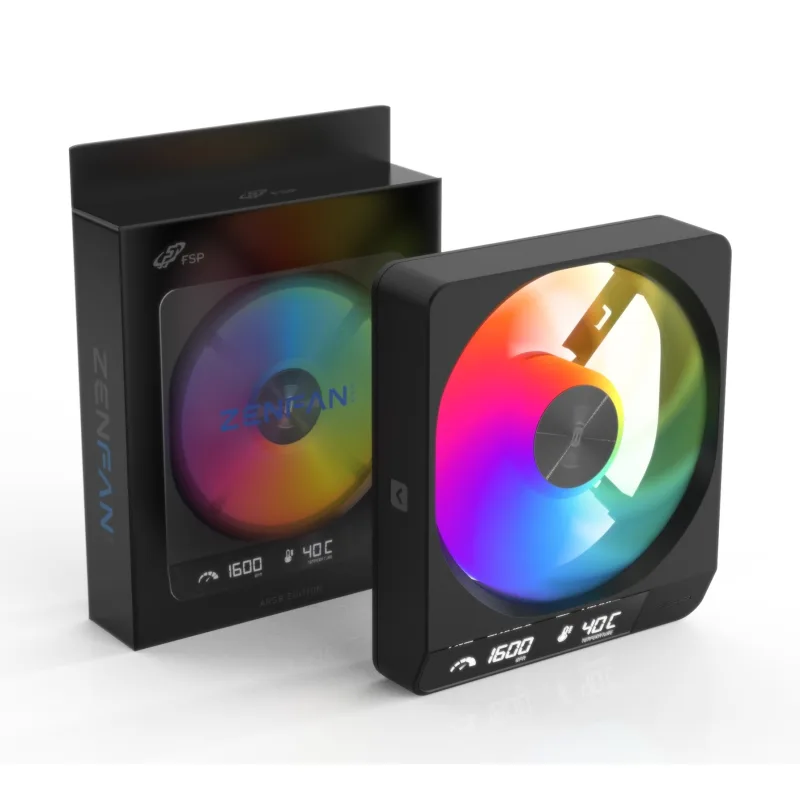FSP Ventilátor ZENFAN-BA, A.RGB, Black POF0000022
