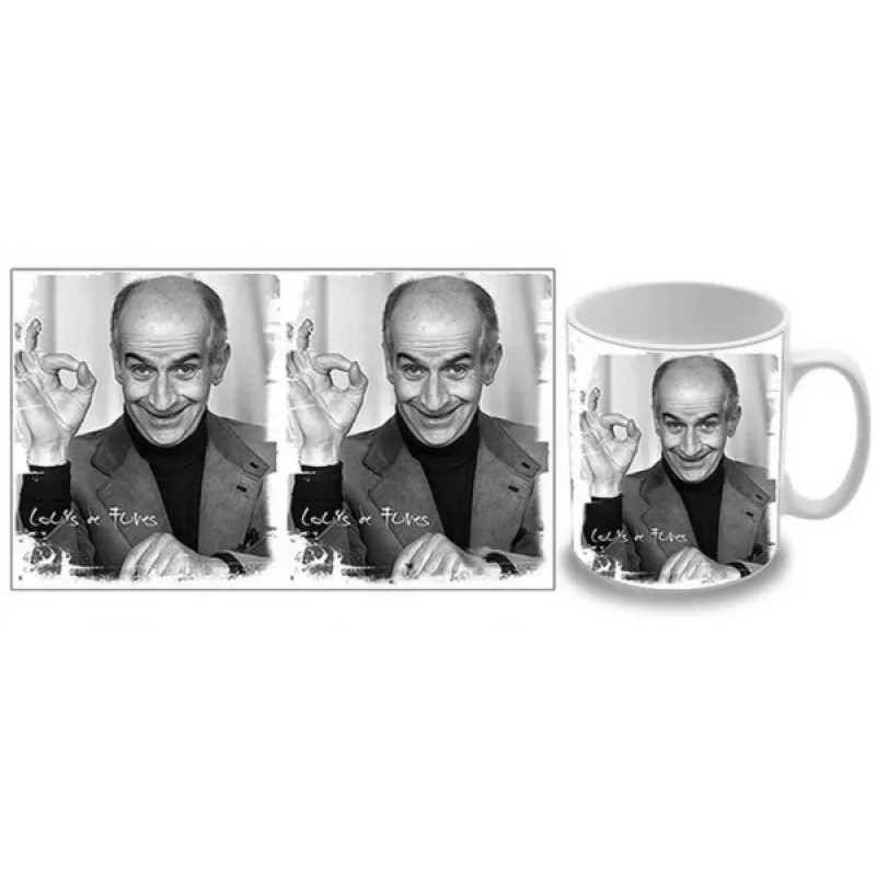 Louis de Funes - Portrait (hrnček)