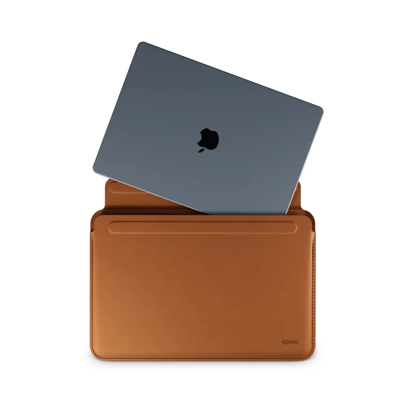 Epico TechGrain Sleeve MacBook Pro 13,3"/Air 13,6" - hnědá 9911141300033